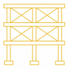 Joint bay structure icon