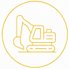 Complex deep excavations icon
